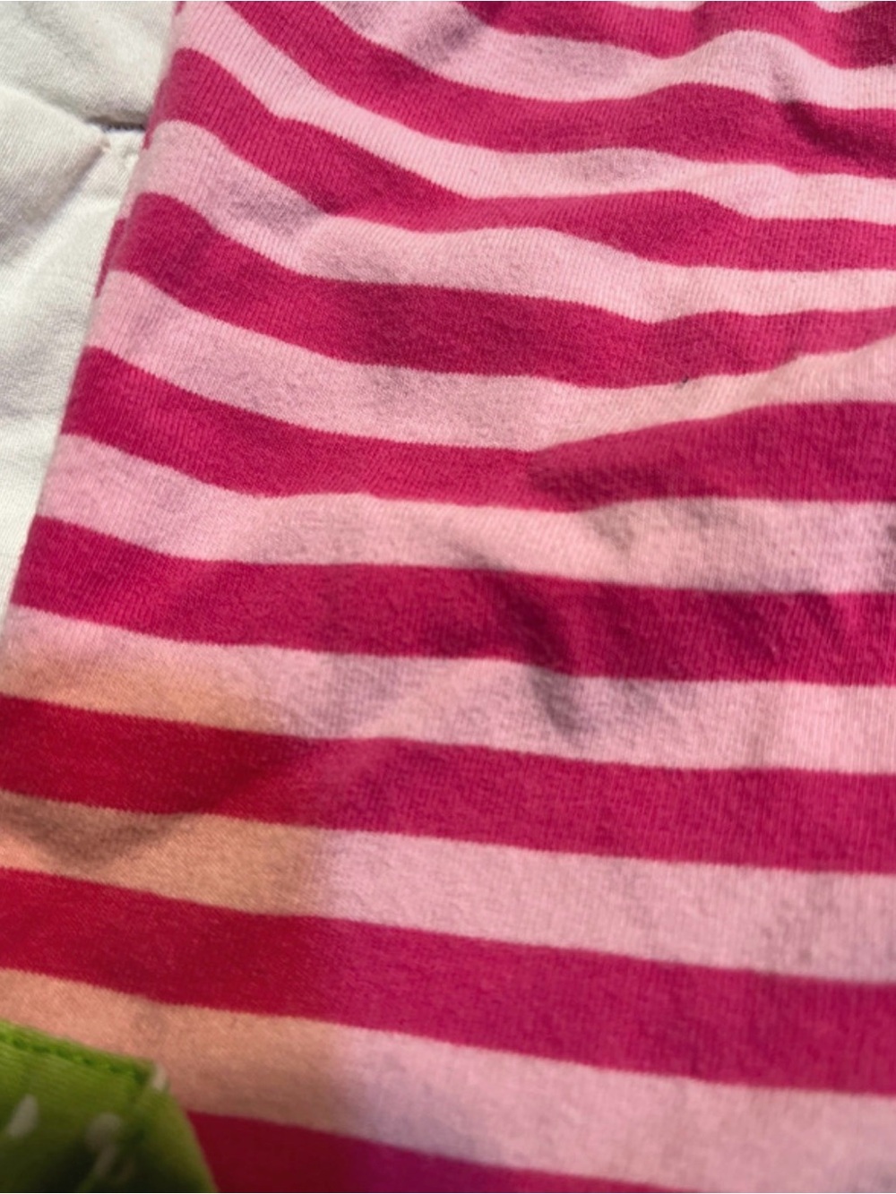 Girls' Pink Striped & Elephant Print Casual Dress - Picture 5 of 8